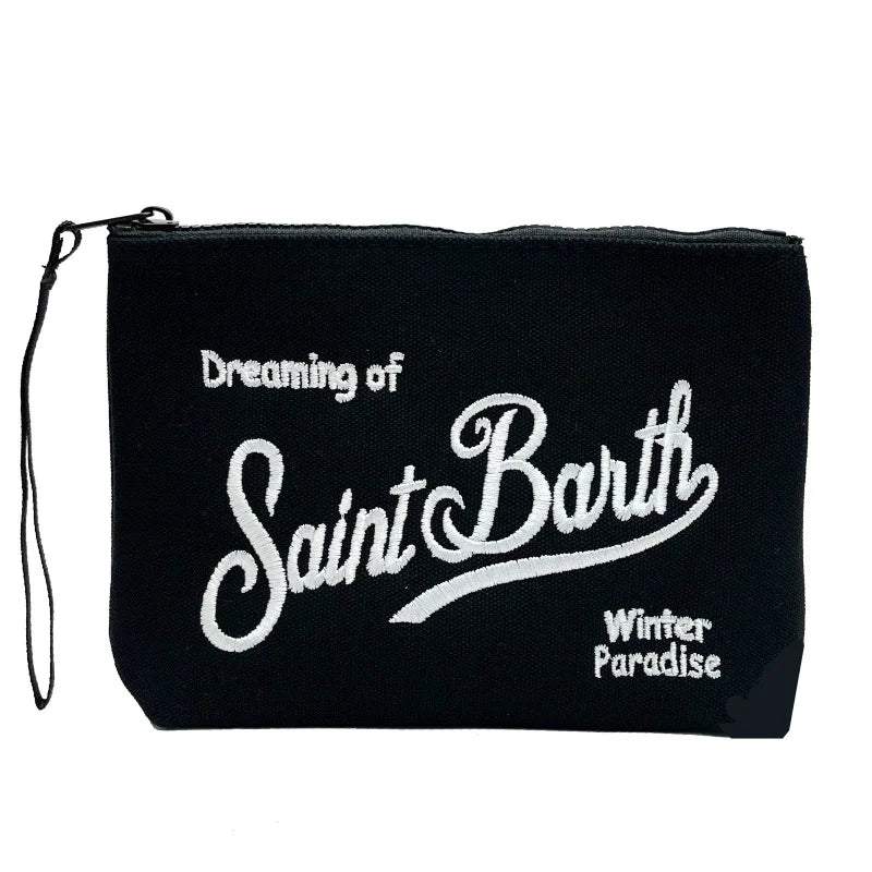 BARTH-Sac à Main en Toile Rose pour Femme