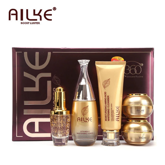 AILKE – ensemble de soins pour la peau blanchissant, réduit les rides, les taches foncées, Anti-âge, grossistes pour femmes, cosmétiques de beauté pour tous les Types de peau