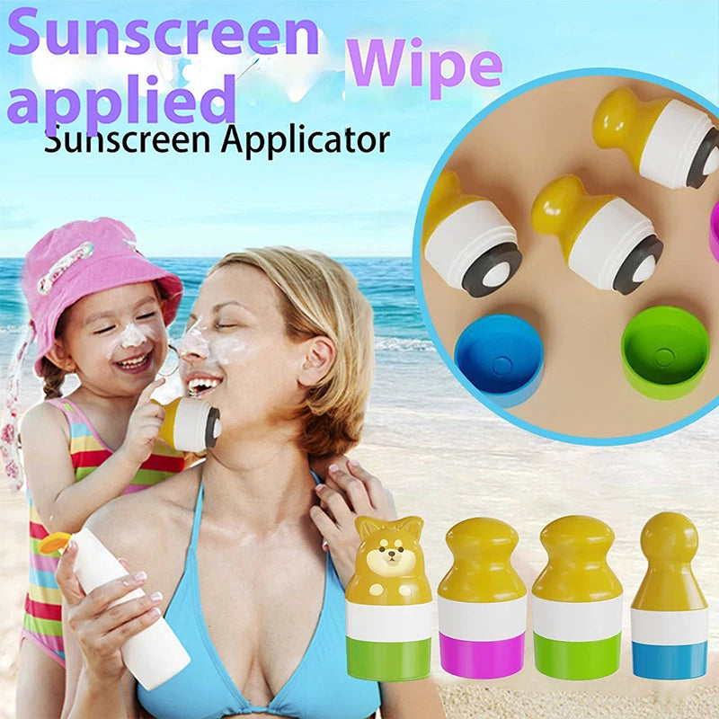 Applicateur de rouleau de protection solaire en forme d'animal d'ours