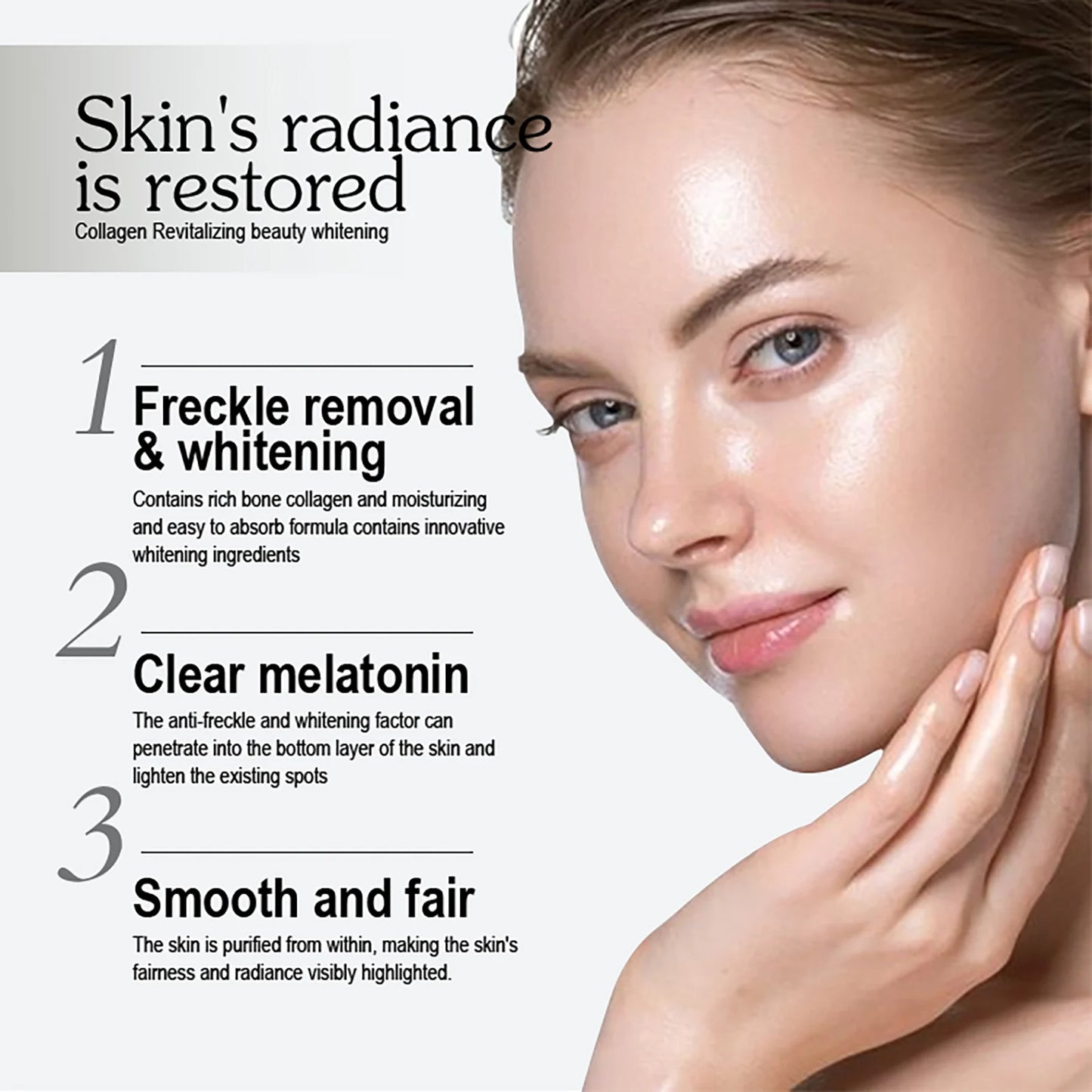 AILKE 24K au collagène, ensemble de beauté éclaircissant et hydratant pour tous Types de peau