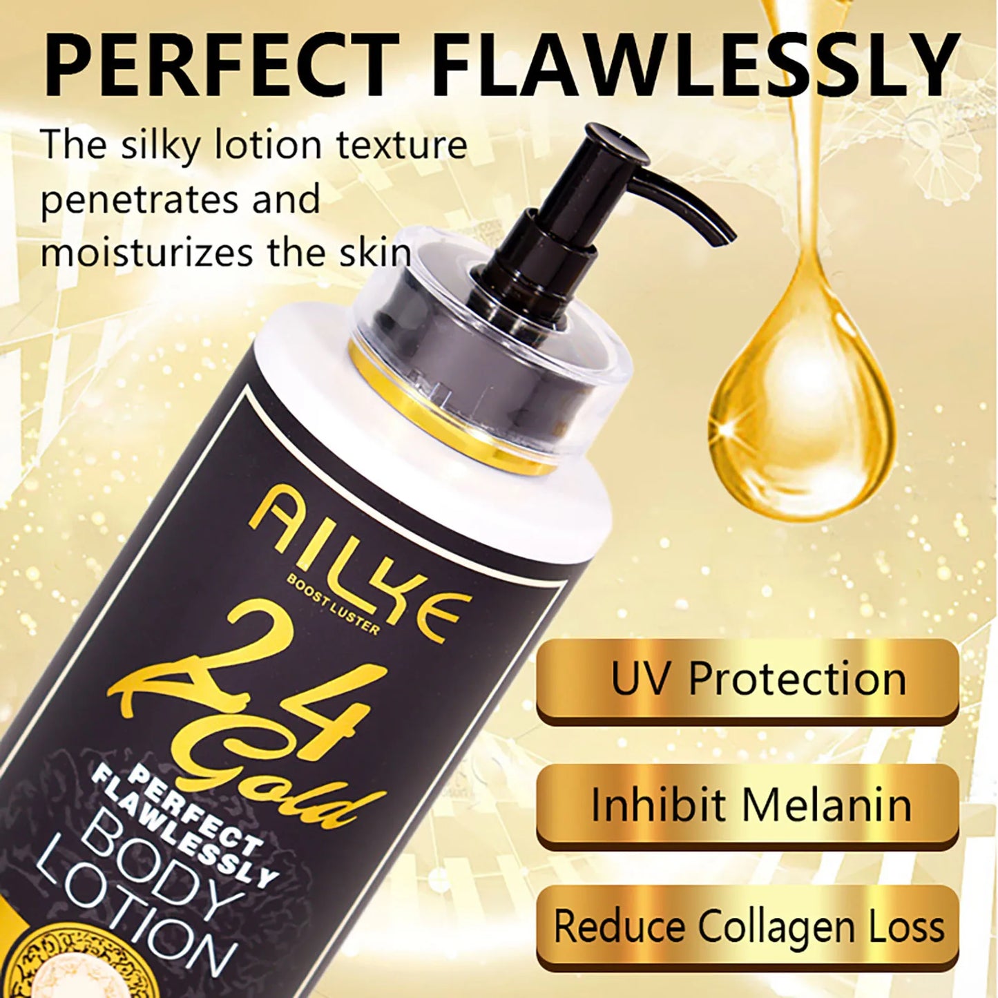 AILKE 24K ensemble hydratant de soins de la peau