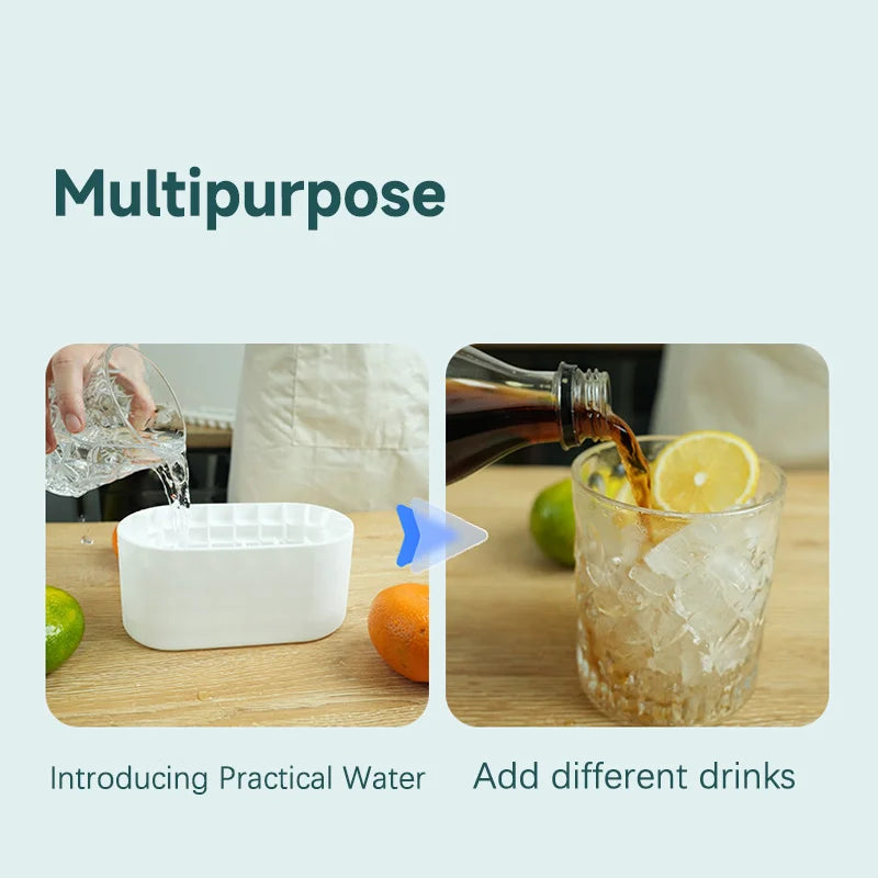 Moule à glaçons en silicone à intervalles créatifs