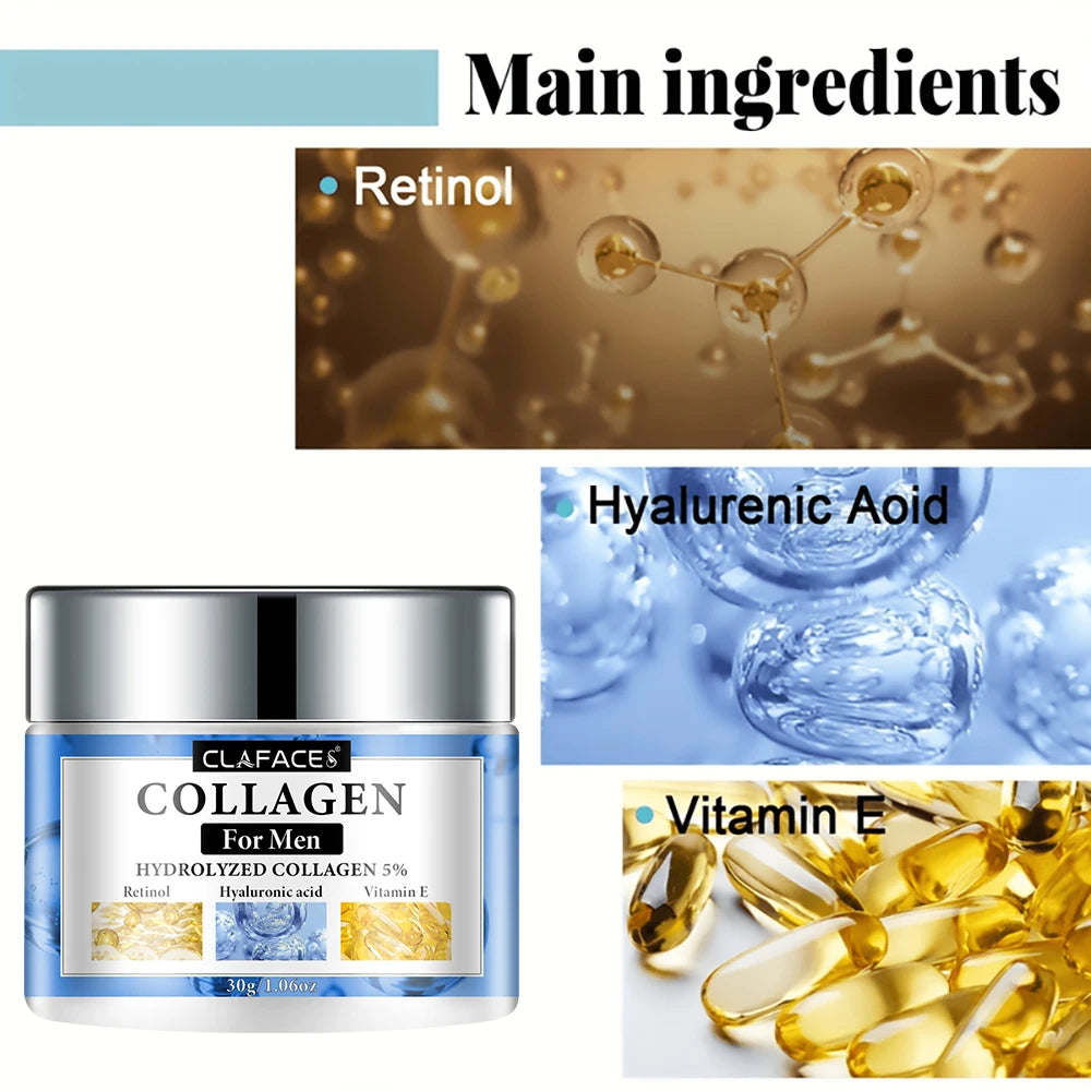 Crème anti-rides lisse pour hommes raffermissante, hydratante,  traitement du visage