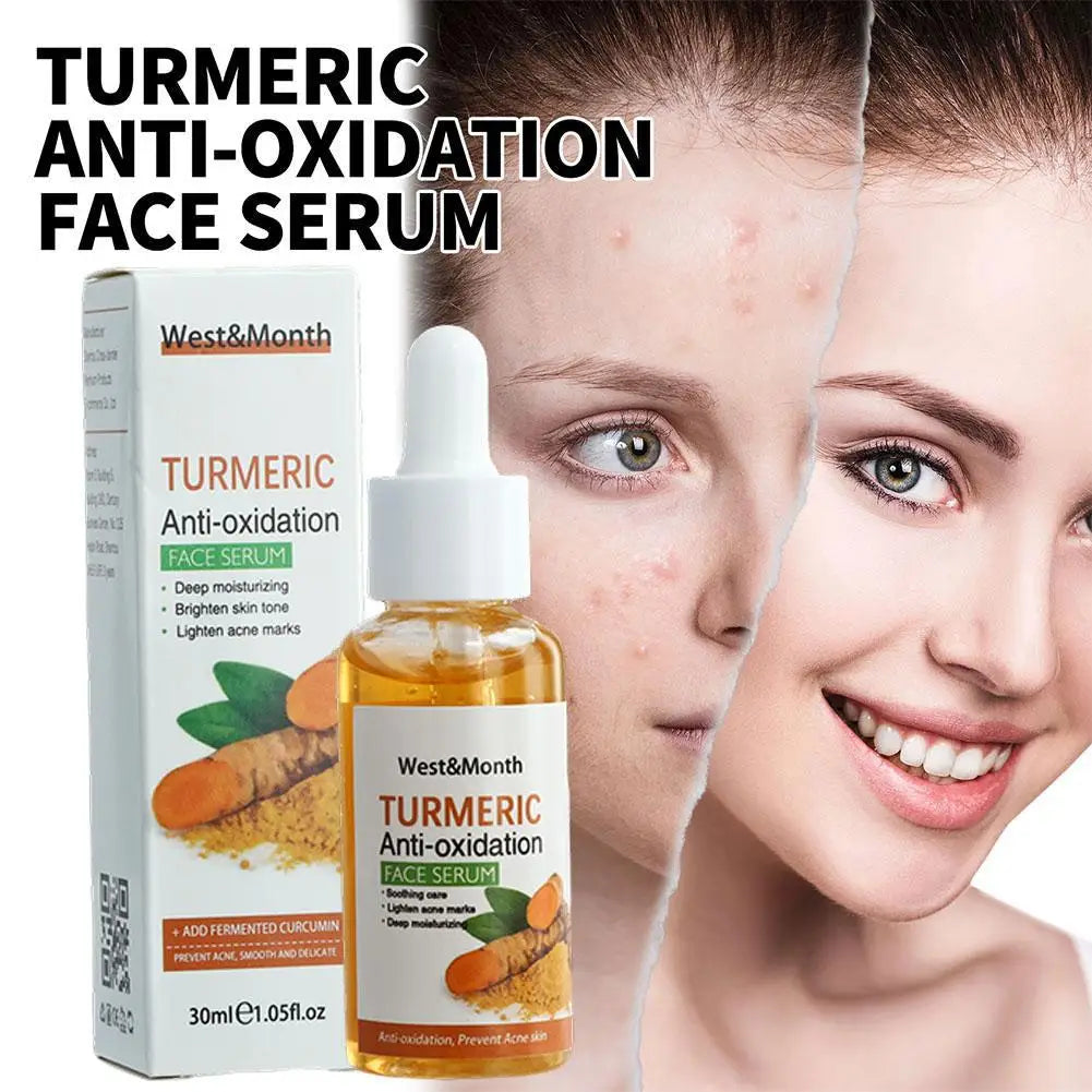 Sérum pour le visage au curcuma  pour le visage, huile de curcuma Regina