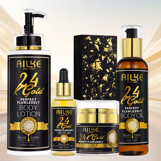 AILKE 24K ensemble hydratant de soins de la peau
