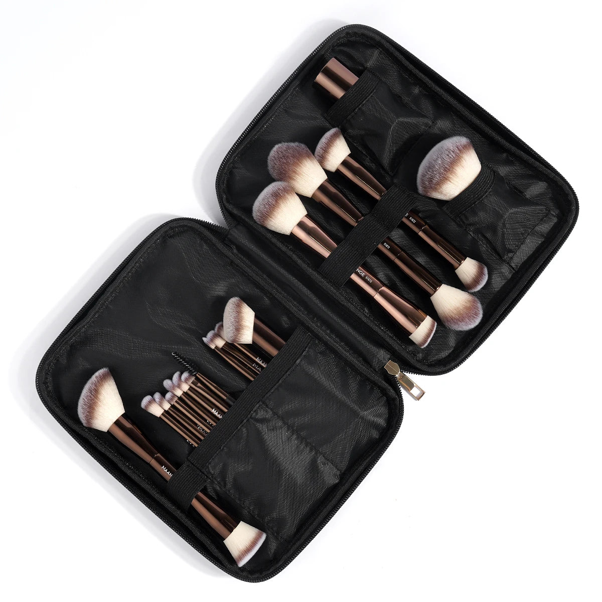 20Pcs Pro Makeup Brushes + Storage Bag Dual End Foundation Powder Blush Eyeshadow Brush Beauty Blending Organizer Tool